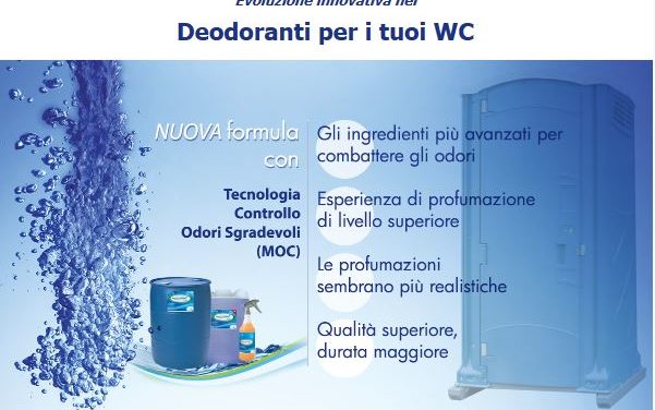 SATELLITE INDUSTRIES – Deodoranti per bagni mobili